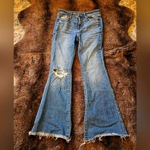 American eagle boot bell bottom jeans